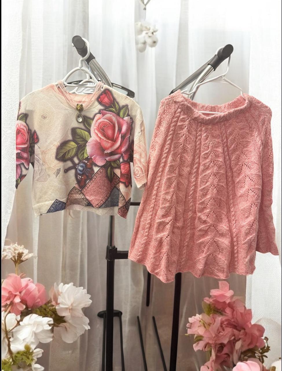 Knit And Petal Charm