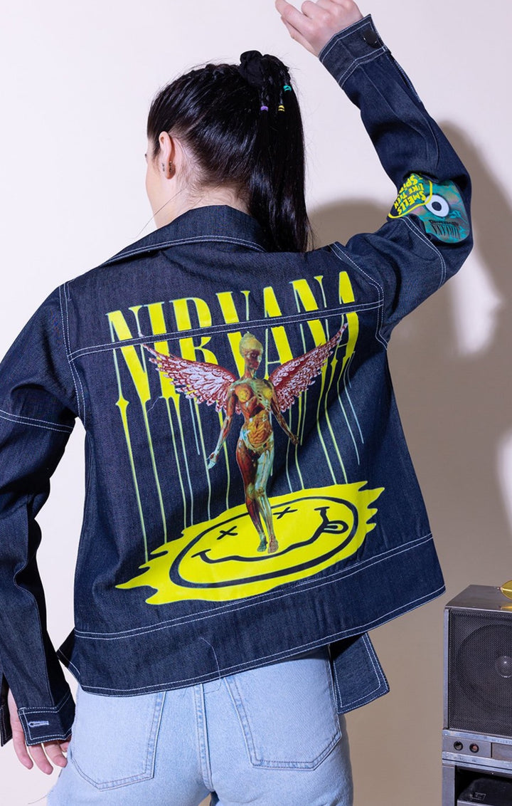 Graffiti Chic Denim Jacket