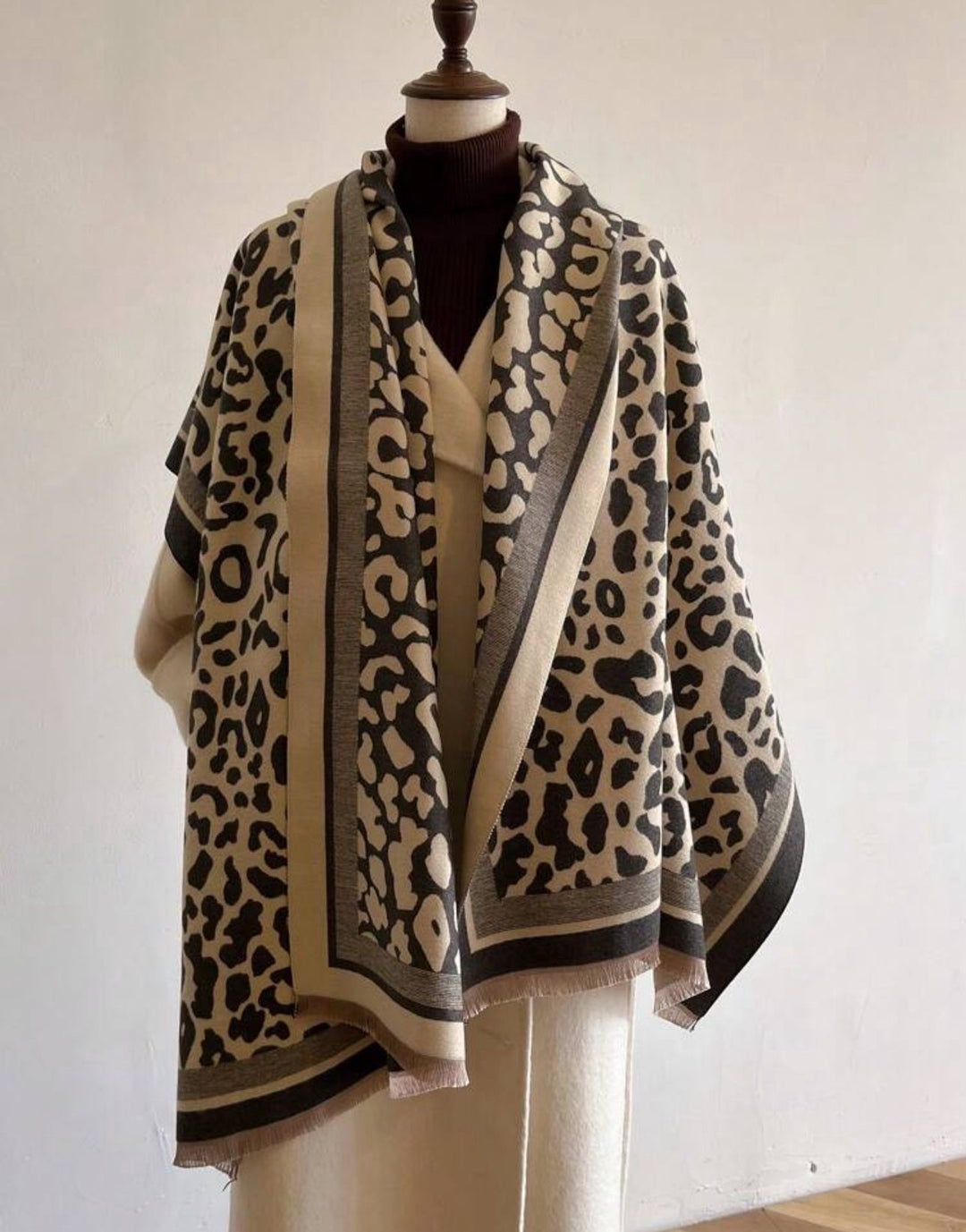 Leopard Luxe Wrap
