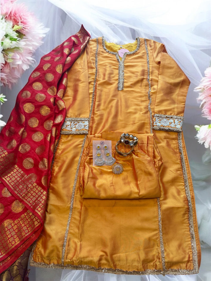 Banarsi Silk Lace Couture