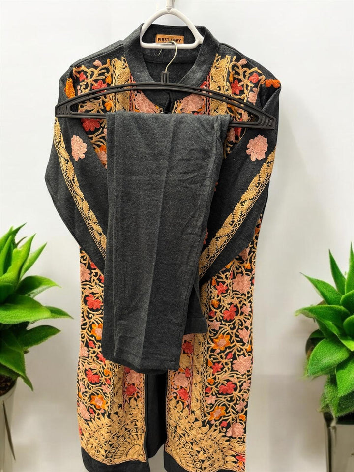 Kashmir Shahi Wool Cord Set