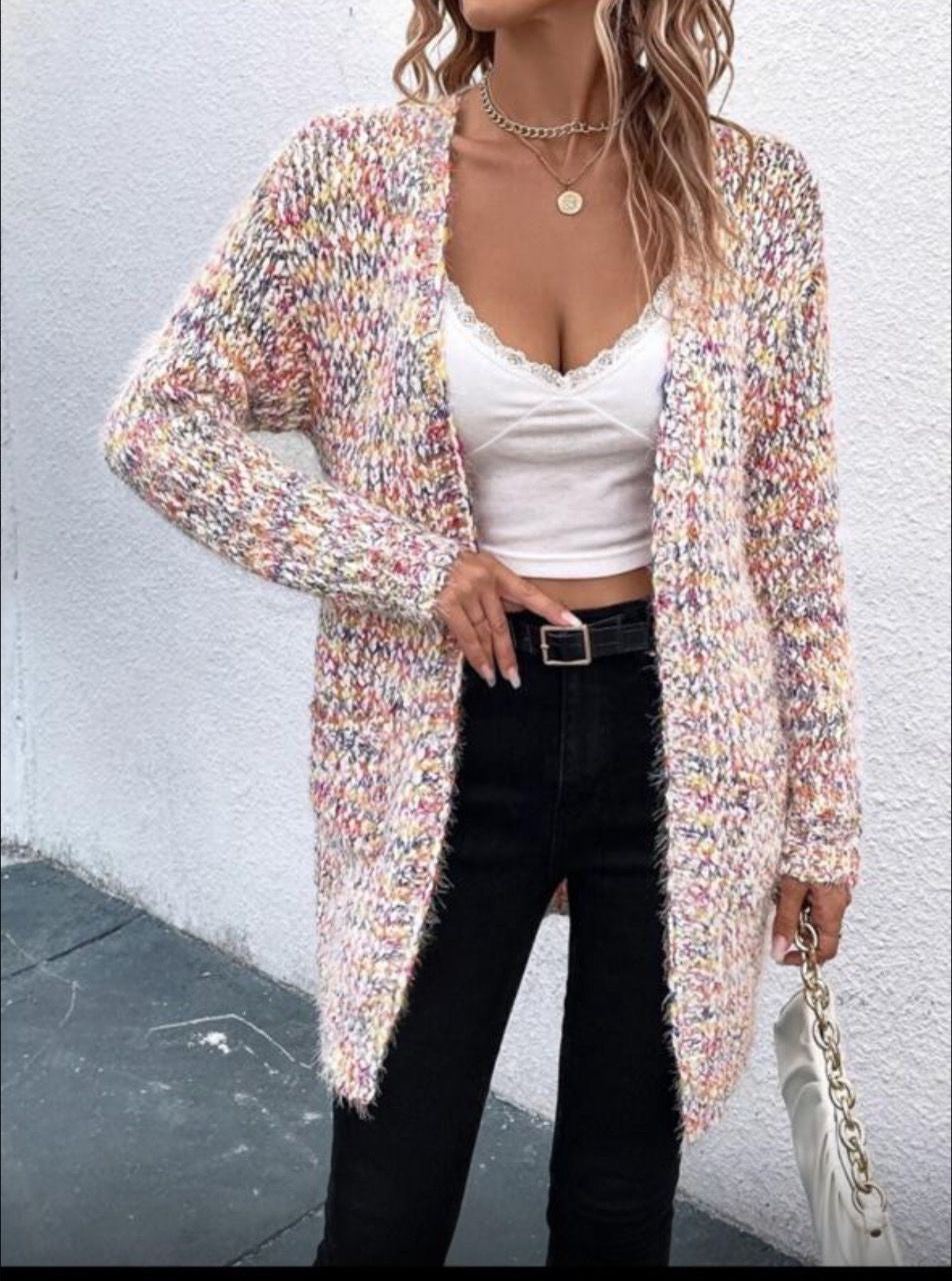 Rainbow Harmony knit Cardigan