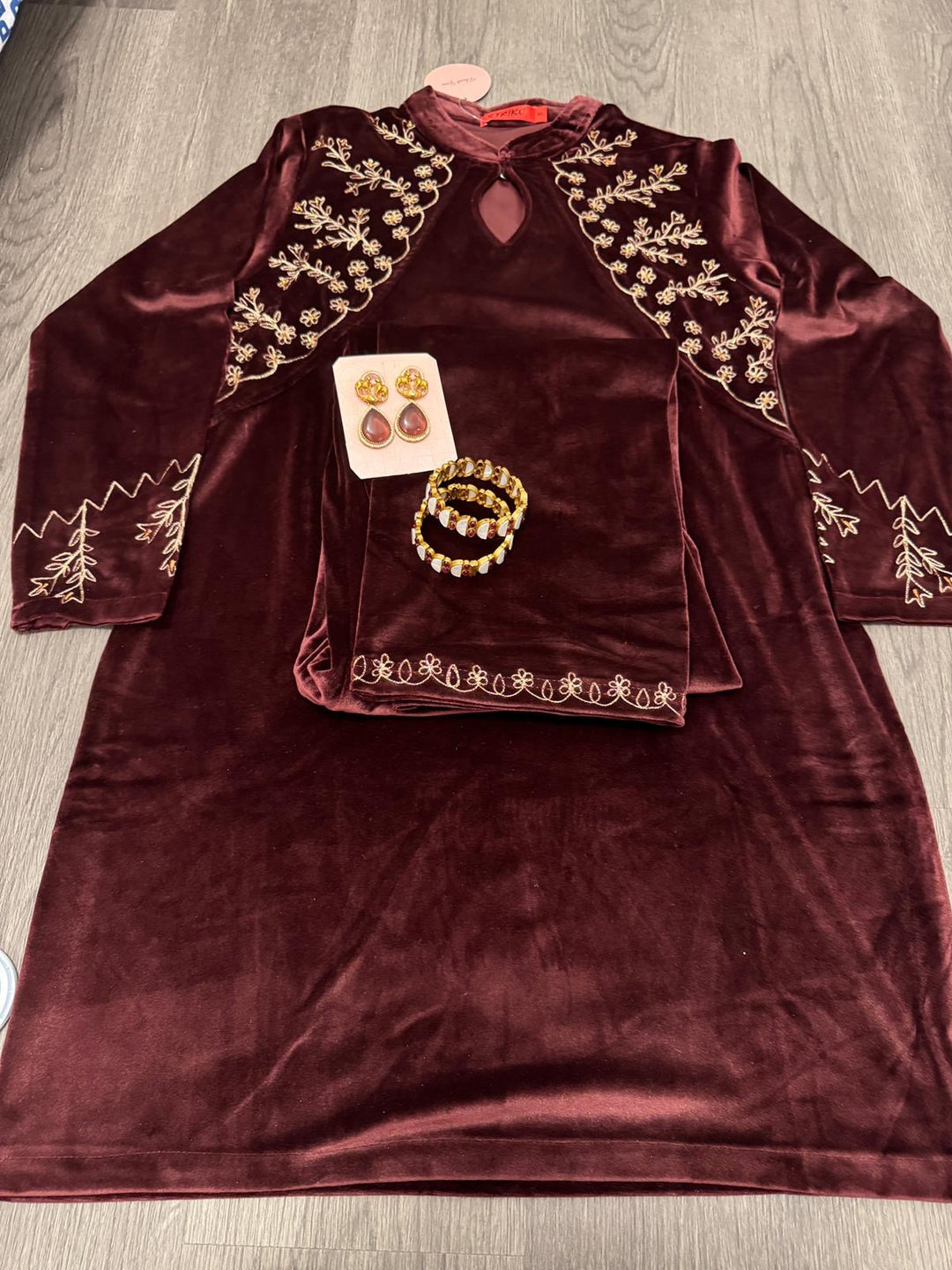Velvet Royale Jacket Cord Set