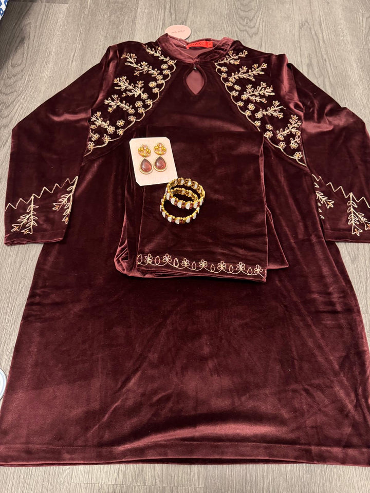 Velvet Royale Jacket Cord Set