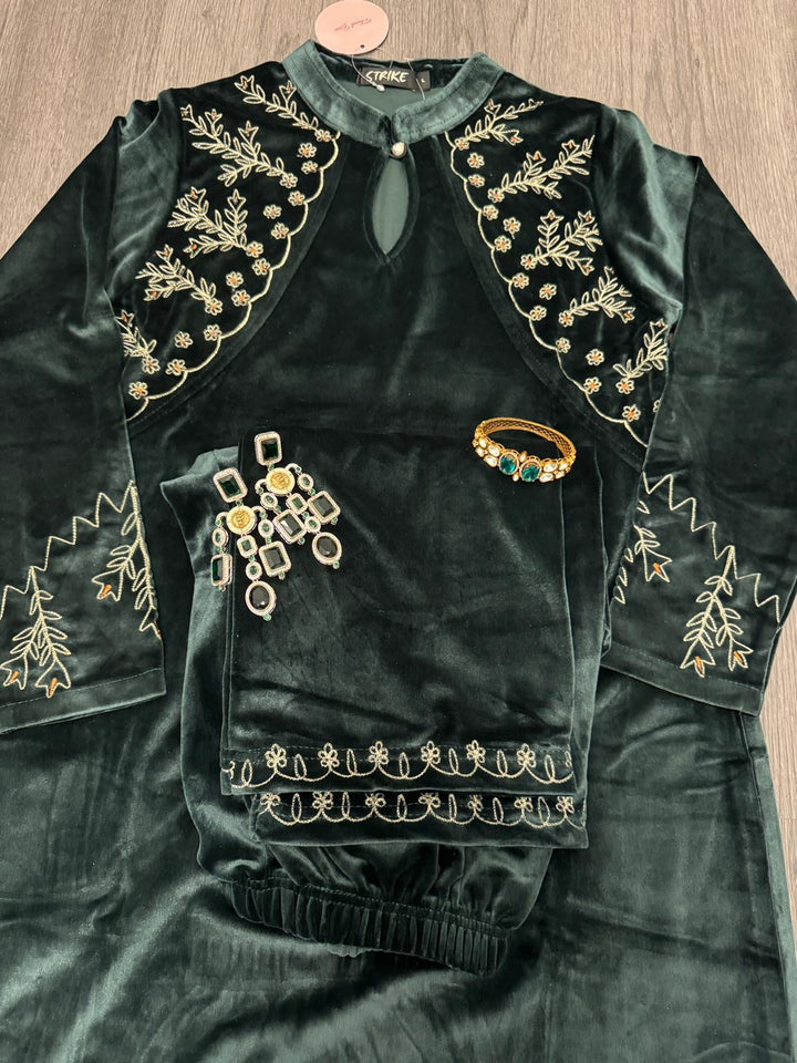 Velvet Royale Jacket Cord Set