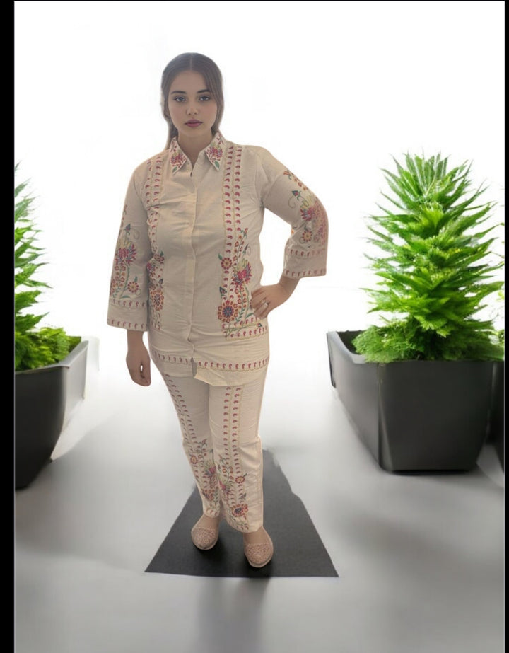Threaded Khadi Elegance
