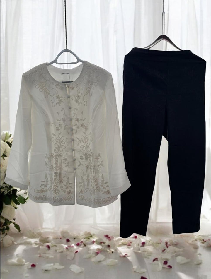 Embroidered Whispers Of Royality