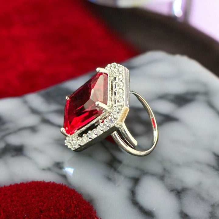 Diamond Ruby Ring - Fusion Wear