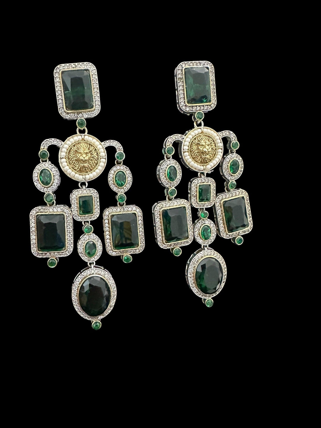 Green Monarch Lion Dangler - Fusion Wear