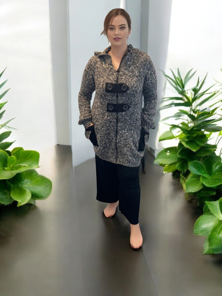 Misty Cable Knit Cardigan