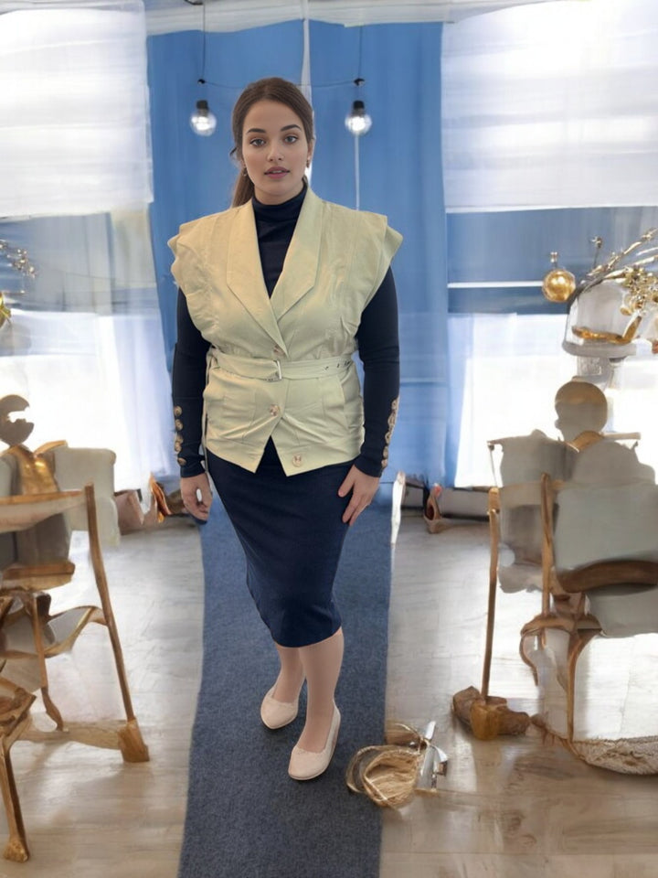 Indigo Coat Couture