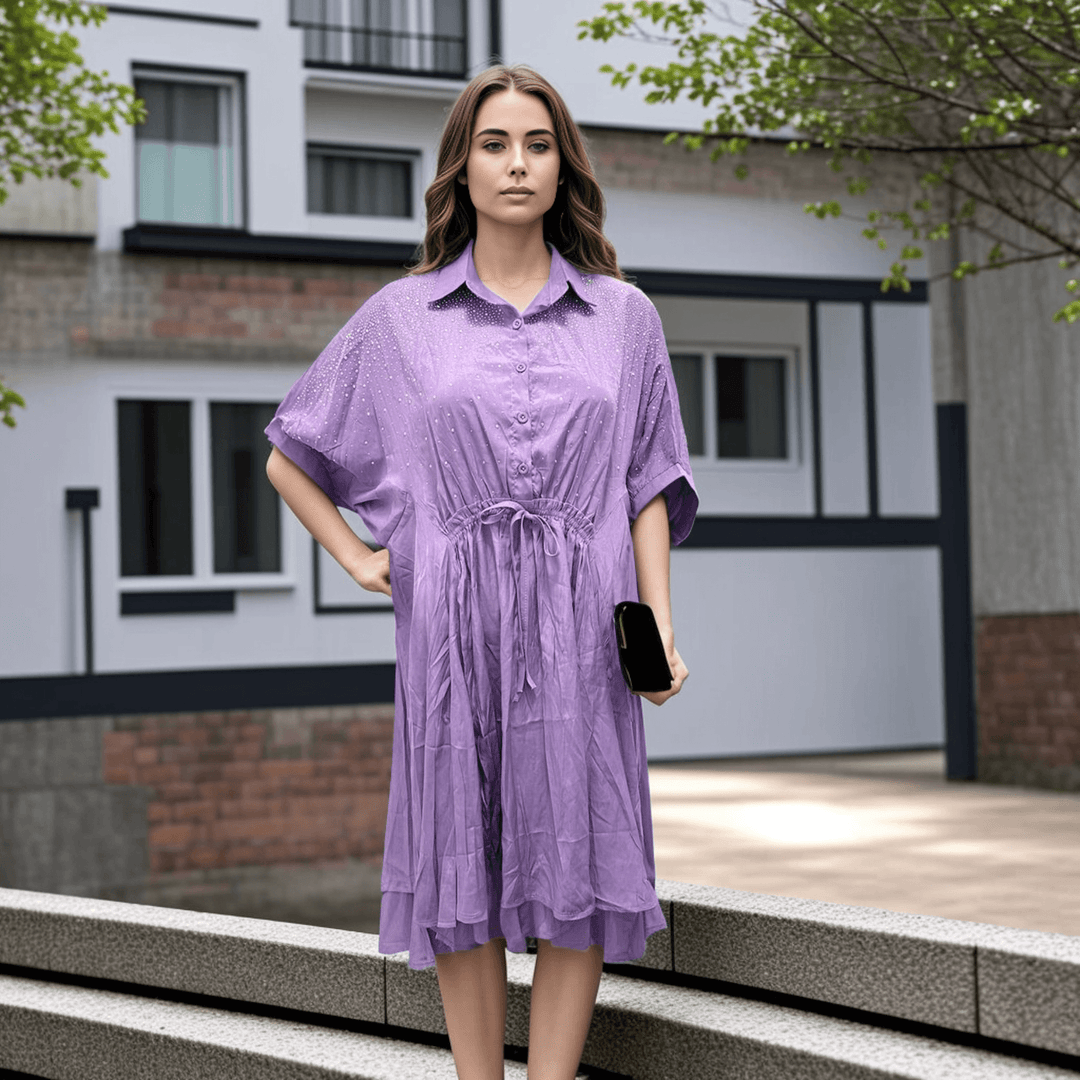 Lavender tunic dress store