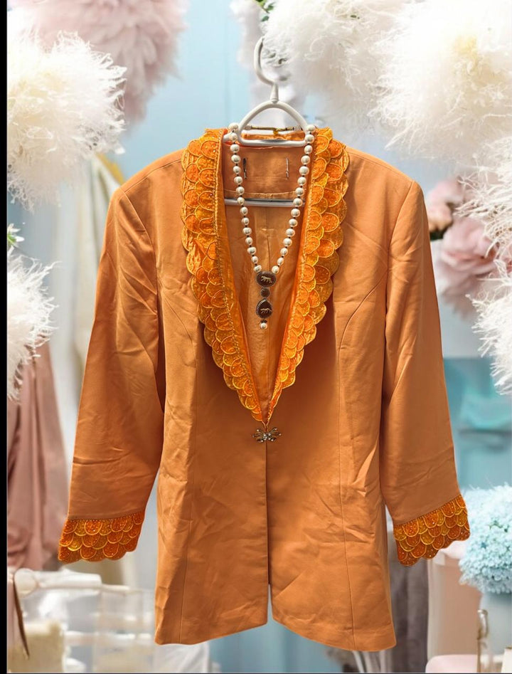 Tangerine Majesty Coat