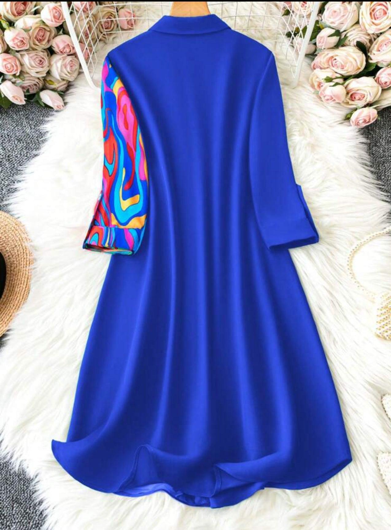 DVF ワンピース Libra printed gathered midi dress998378 Libra printed gathered midi dress in white - Diane Von